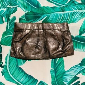 Gold / Bronze Clutch Handbag